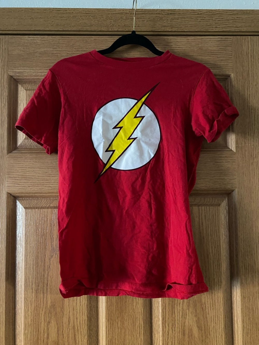 DC Comics Original The Flash Mens Small Red T Shirt